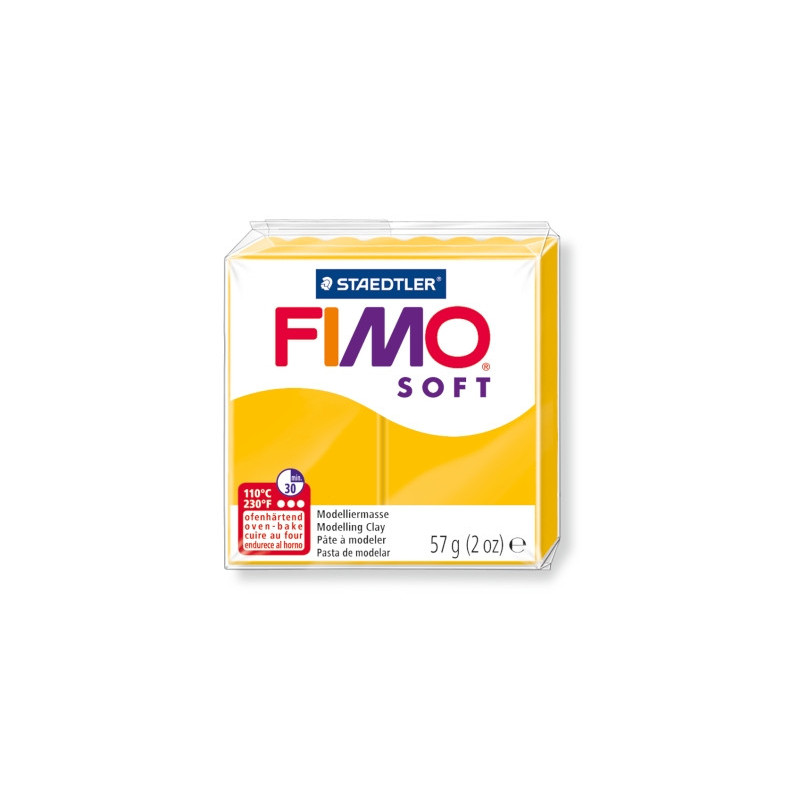 Pasta polimerica FIMO Soft Galben 57 g