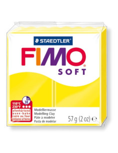 Fimo soft 57gr- galben lamaie