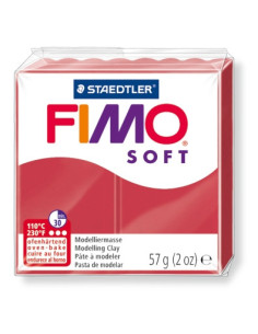 Fimo soft 57gr- rosu cires