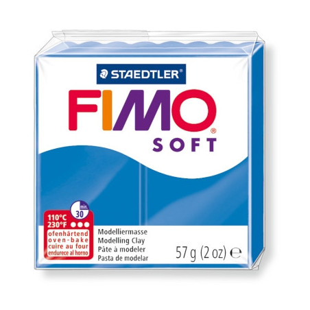 Pasta polimerica FIMO Soft Albastru marin 57 g