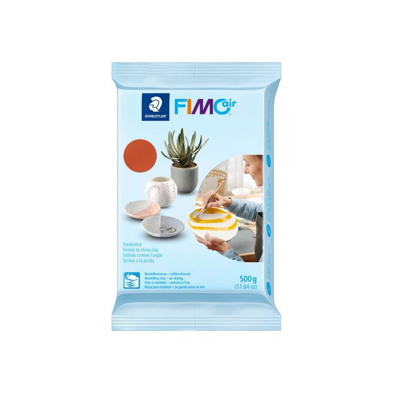 Pasta modelaj FIMOair Basic teracota 500 g...
