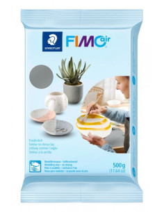 Pasta modelaj FIMOair Basic gri 500 g uscare la aer