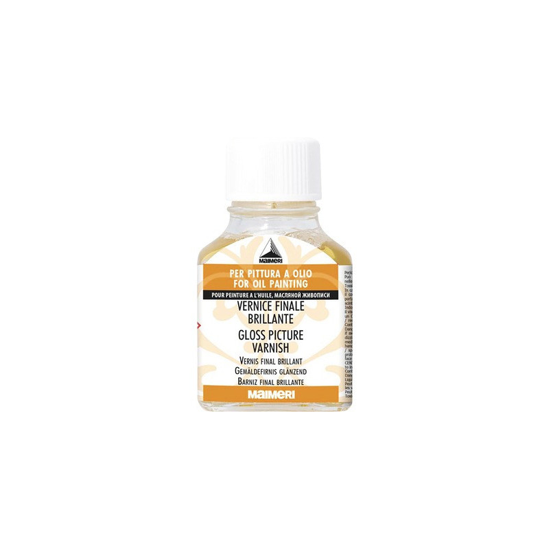 Vernis final lucios pentru pictură în ulei...