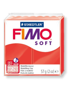Fimo soft 57gr- rosu indian