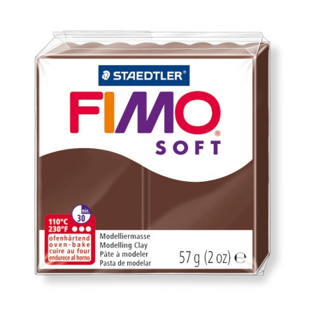 Pasta polimerica FIMO Soft Ciocolata 57 g