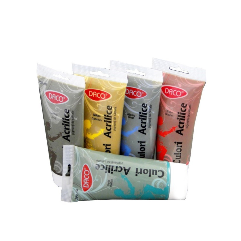 Culori acrilice DACO 200 ml