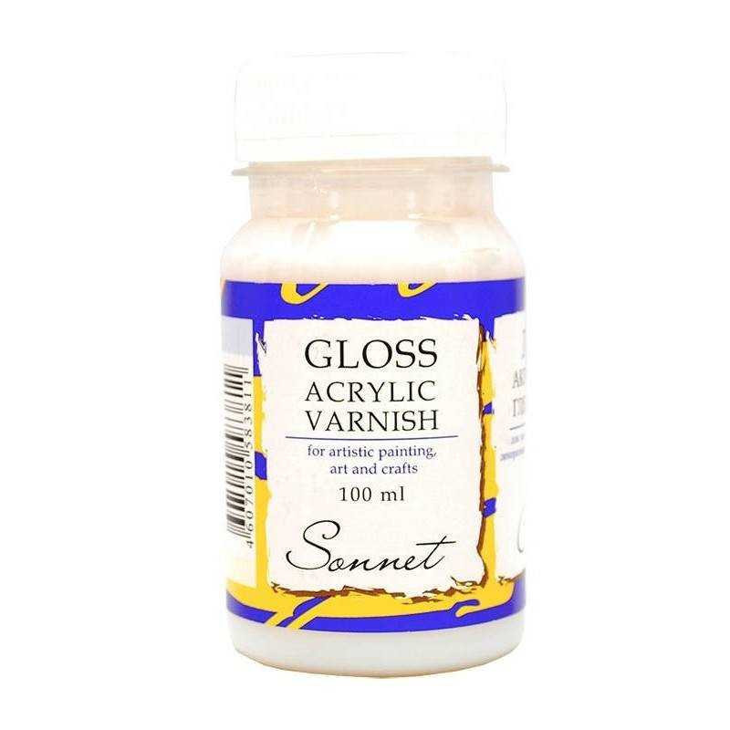 Vernis acrilic lucios 100 ml Sonnet