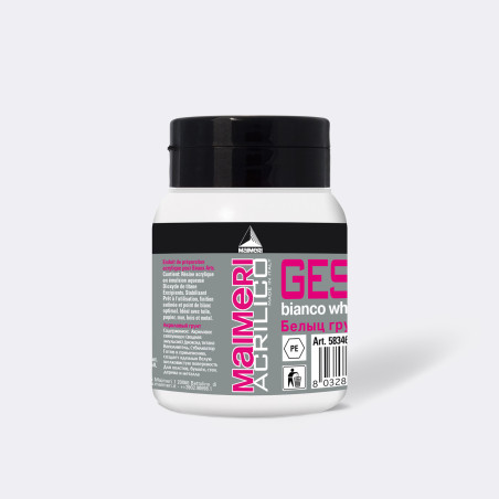 Gesso alb acrilic 500 ml Maimeri Acrilico