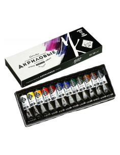 Set culori acrilice extrafine Masterclass 12 x 18 ml