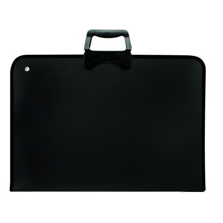 Mapa portofoliu A3+ 37x54 cm plastic flexibil negru