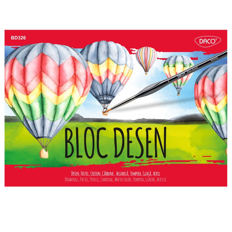 Bloc desen Daco A3 250 g/mp 15 file