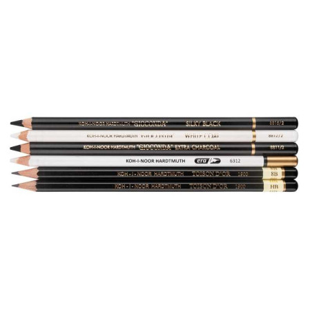 Set 6 creioane Toison d'Or & Gioconda Koh-I-Noor
