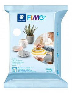 Pasta modelaj FIMOair Basic alba 1000 g uscare la aer