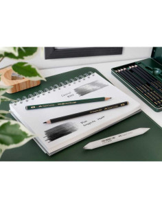 Set grafit 20 piese Faber-Castell Pitt Graphite Matt + 9000