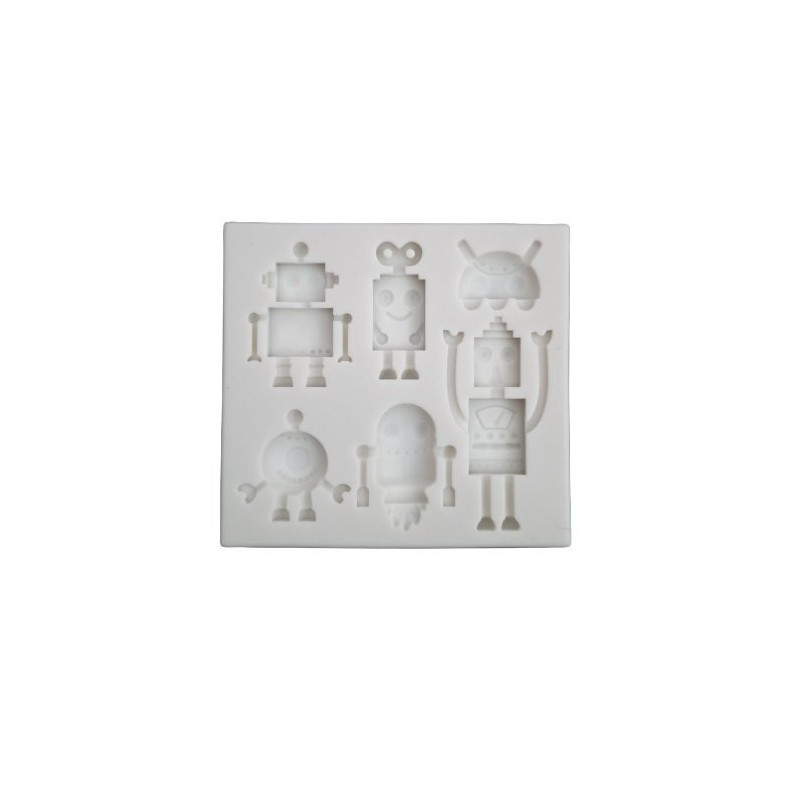 Matrita silicon roboti 9.4 x 10.1 cm pentru...