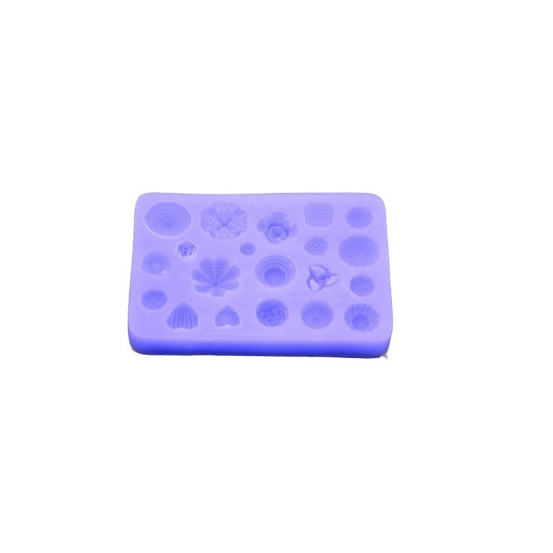 Matrita silicon floricele 10 x 7 cm pentru...