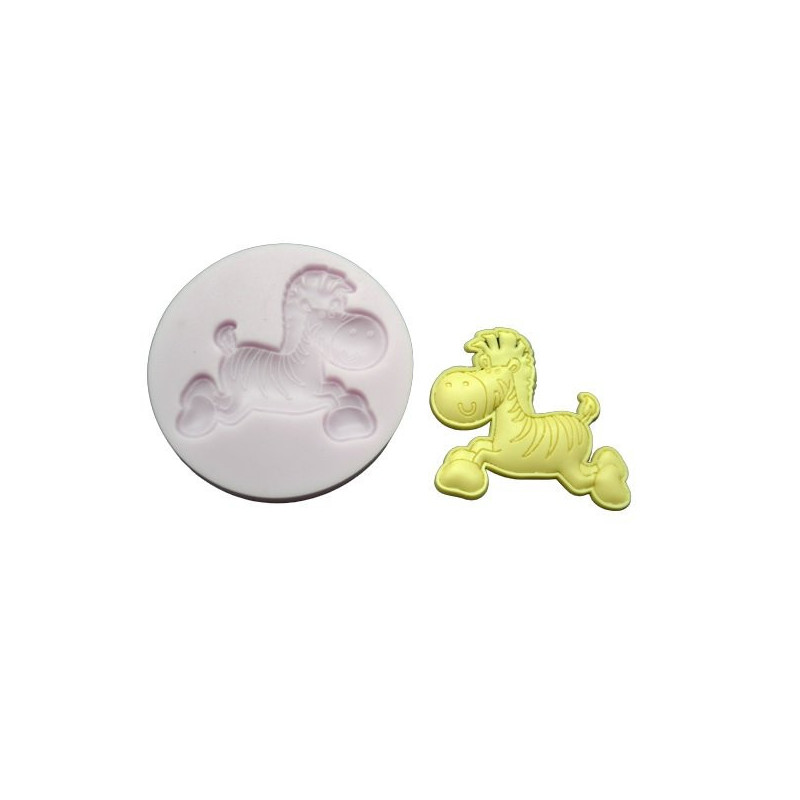 Matrita silicon zebra 7 cm pentru rasina, praf...