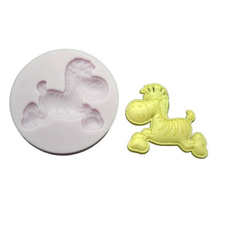Matrita silicon zebra 7 cm pentru rasina, praf ceramic