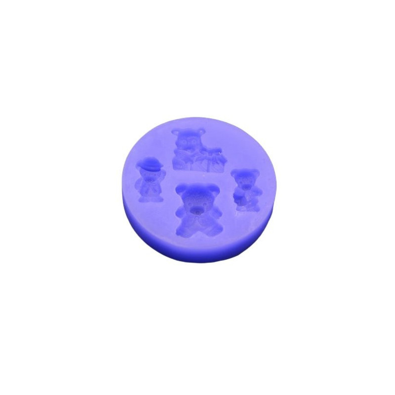 Matrita silicon ursuleti 7 cm pentru rasina,...