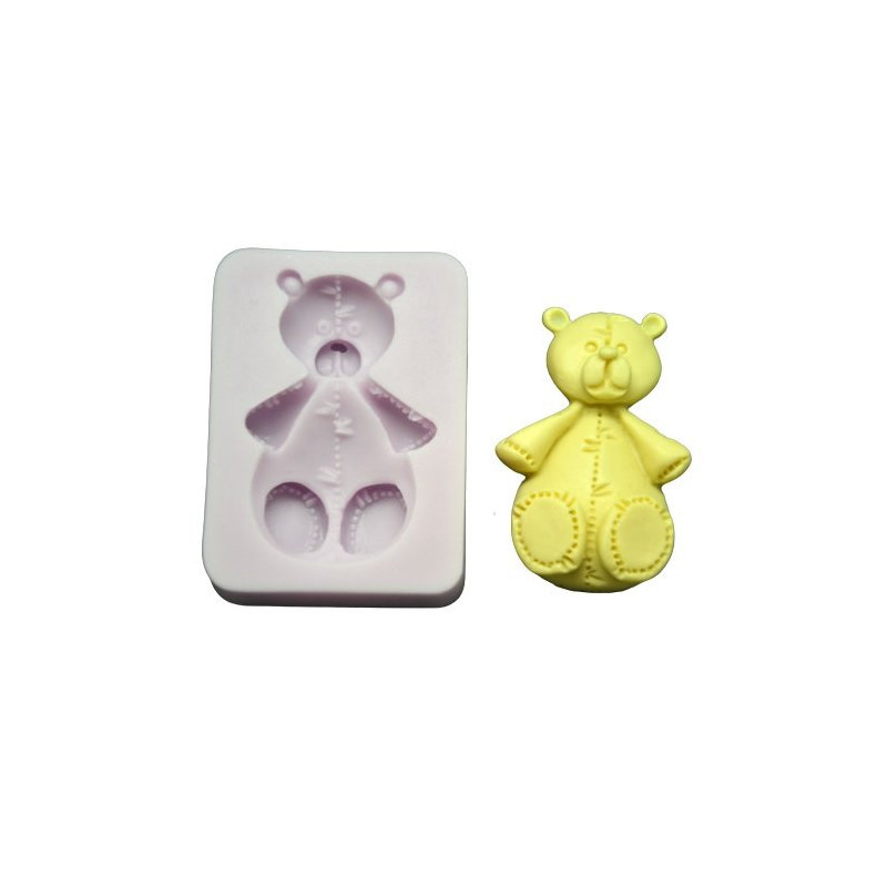 Matrita silicon ursulet 7 x 5 cm pentru rasina,...