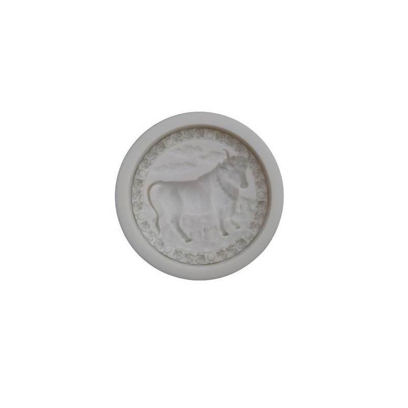 Matrita silicon zodie Taur 7 x 1.4 cm pentru...