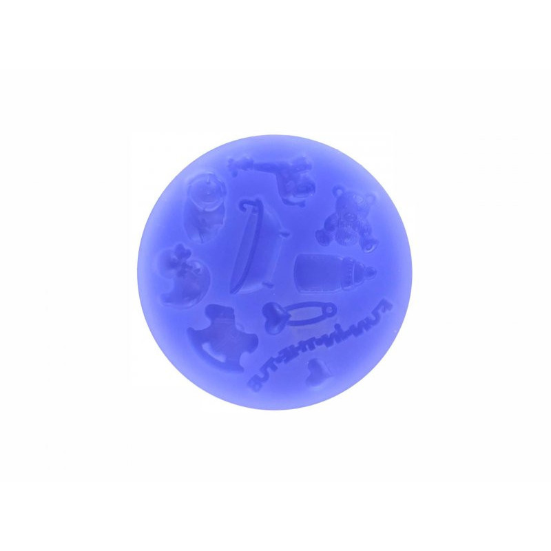 Matrita silicon jucarii vesele 8 cm pentru...