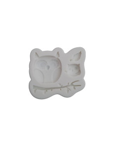 Matrita silicon bufnite 6.5 x 7.8 cm pentru rasina, praf...