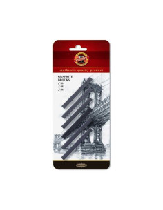 Set 3 blocuri grafit Koh-I-Noor 2B, 4B, 6B