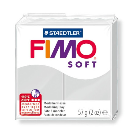Pasta polimerica FIMO Soft Gri 57 g