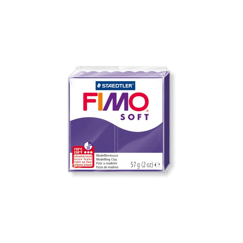 Pasta polimerica FIMO Soft Mov Inchis 57 g