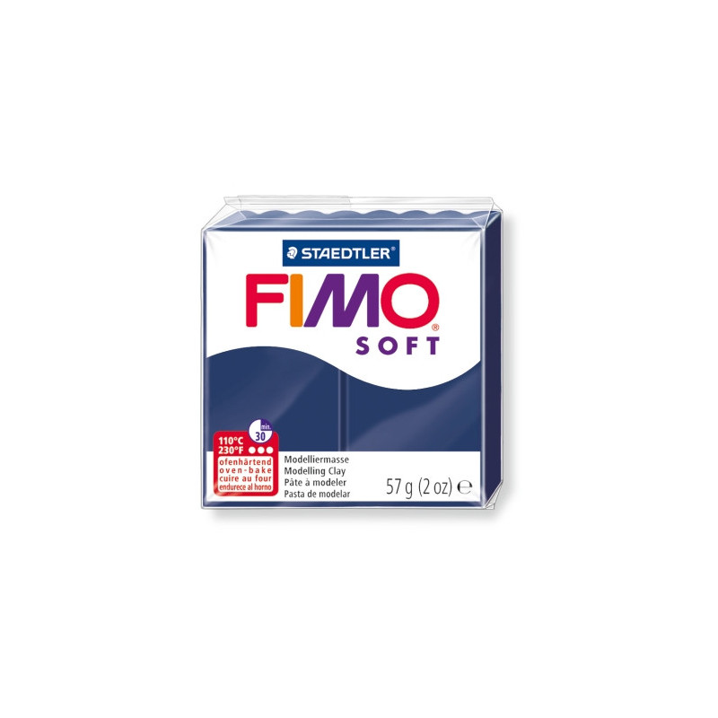 Pasta polimerica FIMO Soft Albastru Regal 57 g