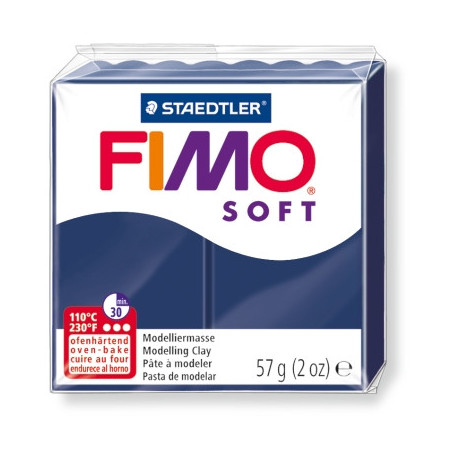 Pasta polimerica FIMO Soft Albastru Regal 57 g