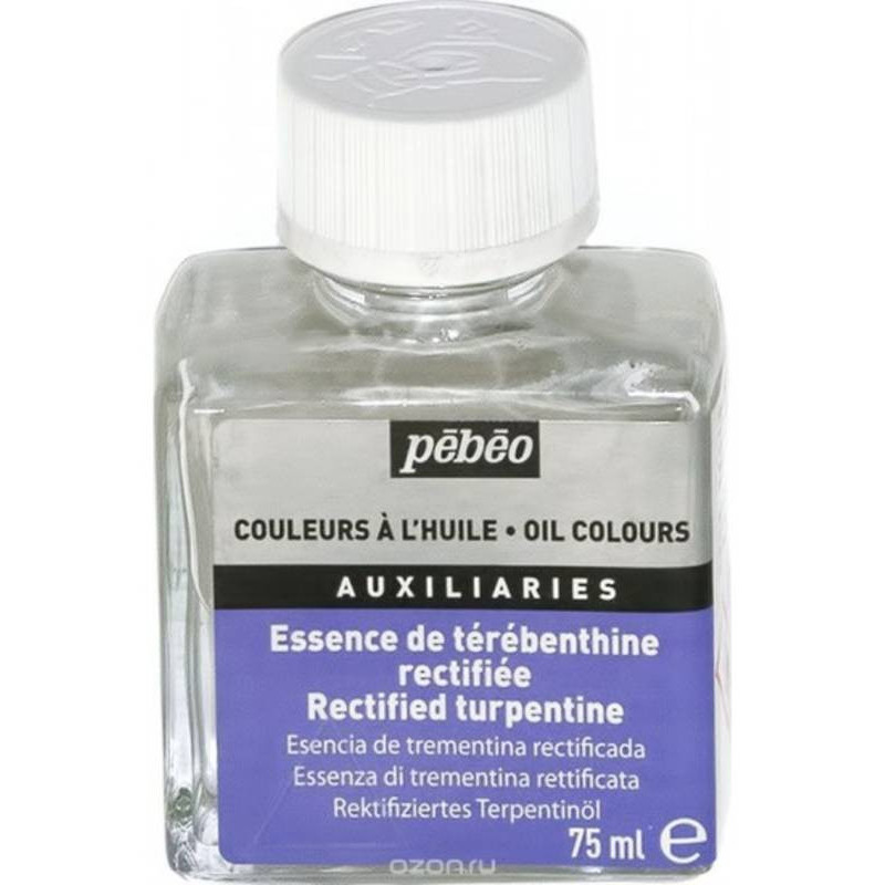 Esență de terebentină rectificată Pebeo 75 ml...