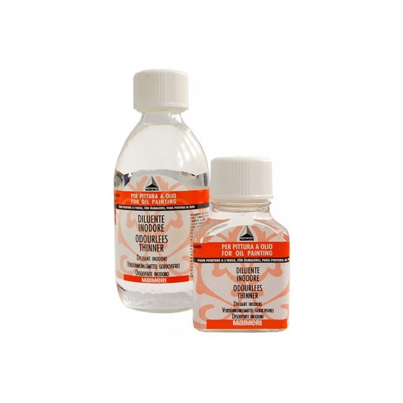 Diluant inodor Maimeri 250 ml pentru culori în...