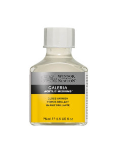 Vernis final lucios acrilic Galeria Winsor Newton-75ml