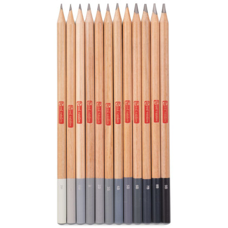 Set 12 creioane grafit Talens Art Creation – 2H–9B