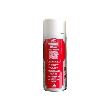 Vernis final lucios universal 400 ml Maimeri – pentru ulei și acrilic