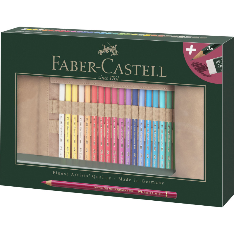 Set 30 creioane colorate Polychromos + grafit...