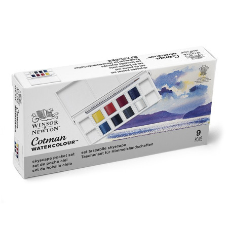 Set acuarelă Cotman Skyscape travel Winsor & Newton