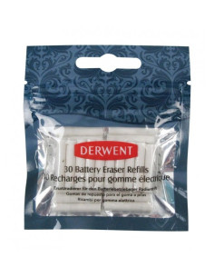 Set 30 rezerve radieră electrică Derwent Professional