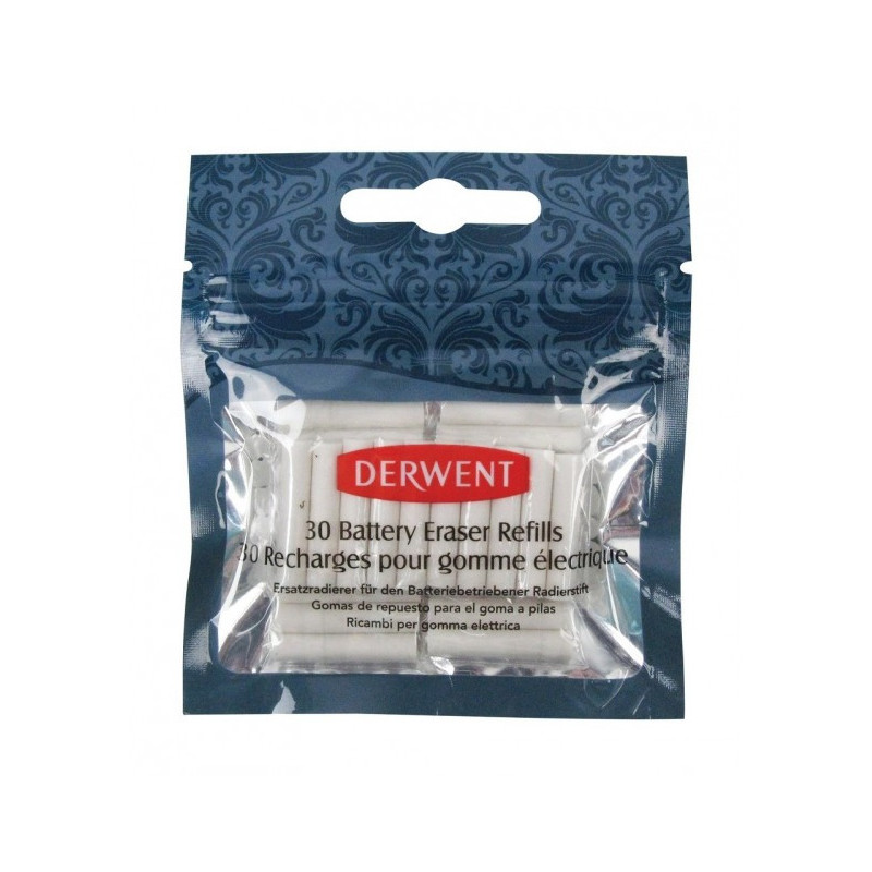 Set 30 rezerve radieră electrică Derwent...