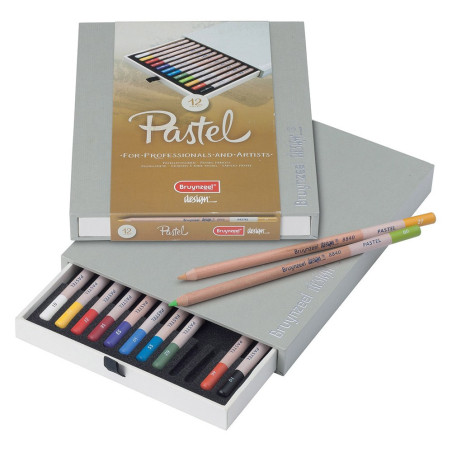 Set 12 creioane pastel Bruynzeel Design