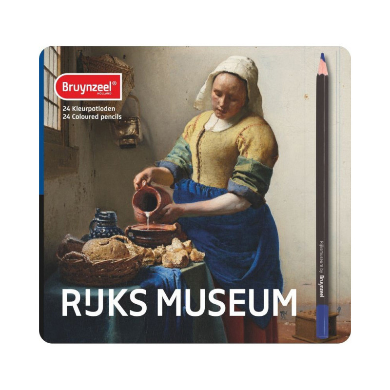 Set 24 creioane colorate Bruynzeel Rijksmuseum...