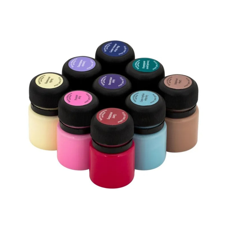Set culori acrilice Decola Matt Riviera 9 x 20 ml