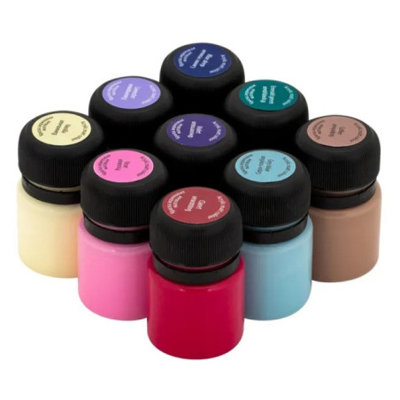 Set culori acrilice Decola Matt Riviera 9 x 20 ml