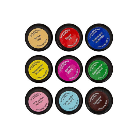 Set culori acrilice Decola Matt Toscana 9 x 20 ml