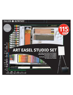 Set pictură cu șevalet Daler-Rowney Art Studio