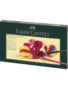 Set cadou 20 creioane colorate Polychromos + grafit...