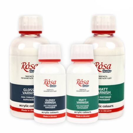 Vernis acrilic mat 125 ml Rosa Studio