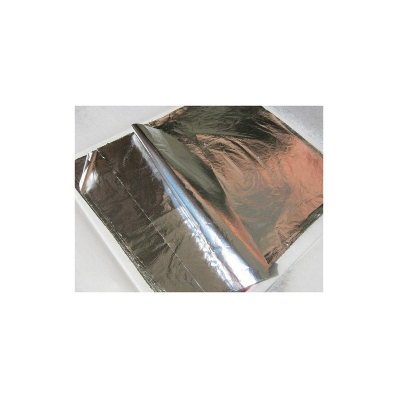 Foiță argint imitație 14×14 cm 25 foi Masserini...